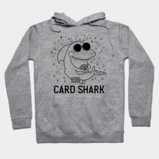 Funny Card Shark Poker Player Gift Hoodie